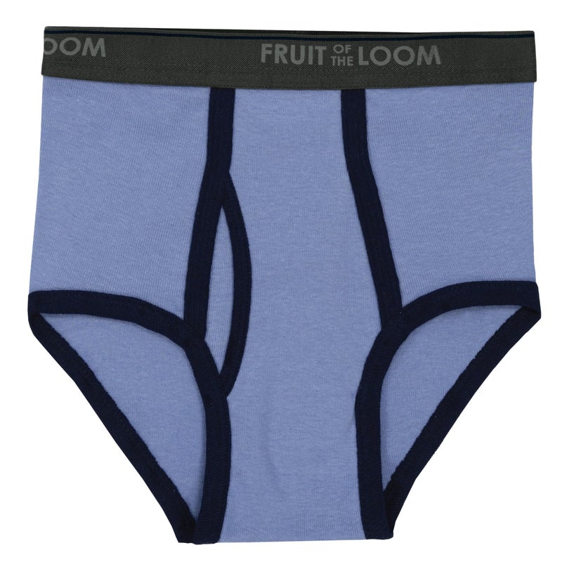 Fruit Of The Loom Boys' Fashion Brief (Pack of 5), Stripes and Solids, X-Large - Image 3